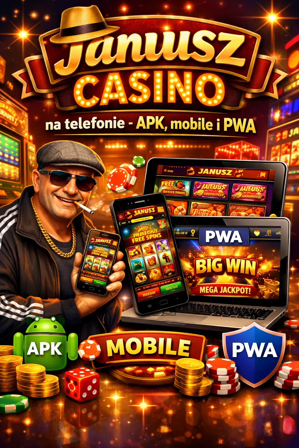 Janusz Casino Aplikacja 2026 - Pobierz APK na Android i Graj Mobilnie na iOS